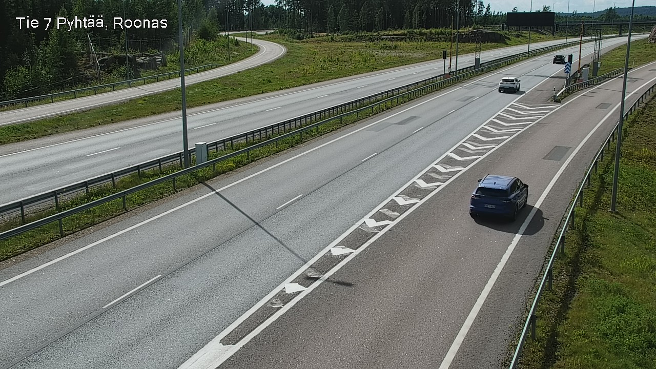 Kelikamerat Kuva Tie 7 Pyhtää, Roonas, Pyhtää, Kymenlaakso