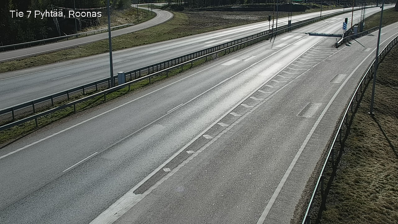 Weather Camera Image Väg 7 Pyttis, Rånäs, Pyhtää, Kymenlaakso