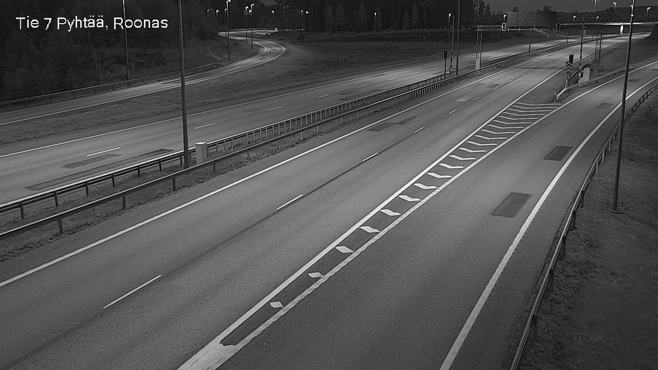 Weather Camera Image Väg 7 Pyttis, Rånäs, Pyhtää, Kymenlaakso
