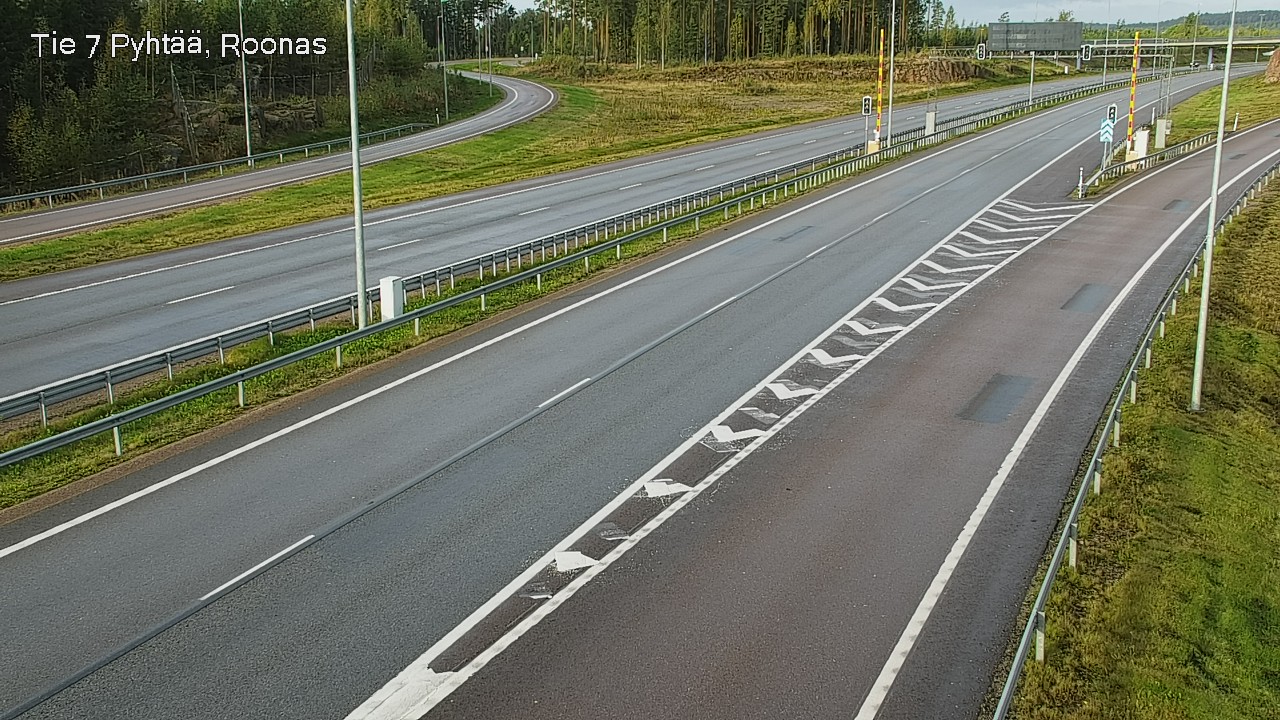 Weather Camera Image Road 7 Pyhtää, Roonas, Pyhtää, Kymenlaakso