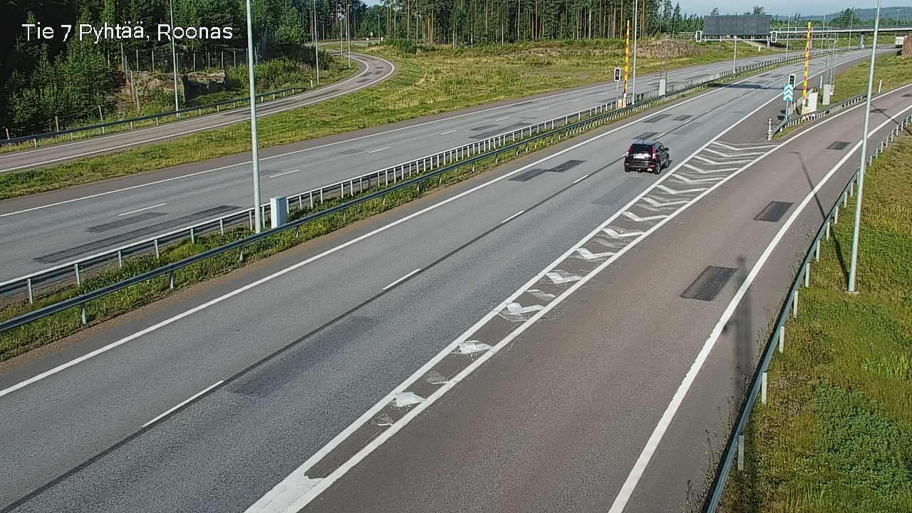 Weather Camera Image Road 7 Pyhtää, Roonas, Pyhtää, Kymenlaakso