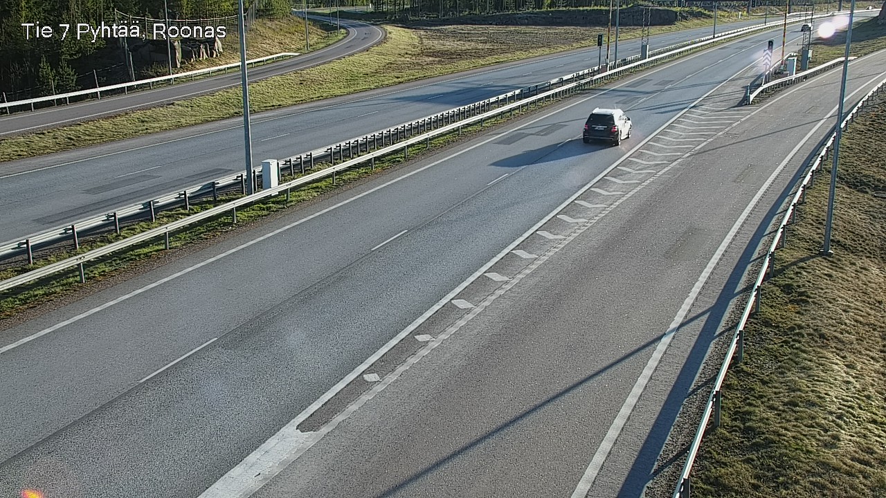 Weather Camera Image Väg 7 Pyttis, Rånäs, Pyhtää, Kymenlaakso