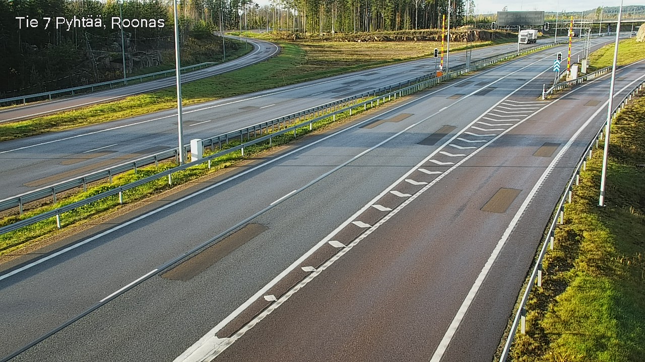 Kelikamerat Kuva Tie 7 Pyhtää, Roonas, Pyhtää, Kymenlaakso