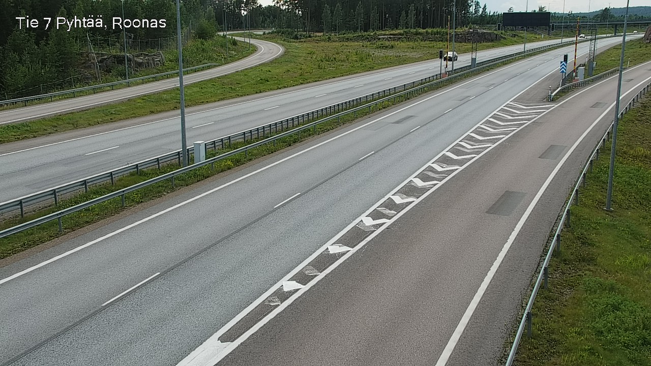 Kelikamerat Kuva Tie 7 Pyhtää, Roonas, Pyhtää, Kymenlaakso