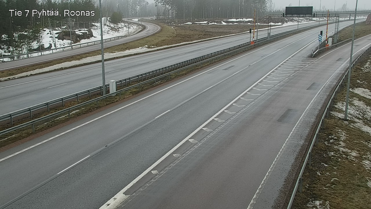 Kelikamerat Kuva Tie 7 Pyhtää, Roonas, Pyhtää, Kymenlaakso