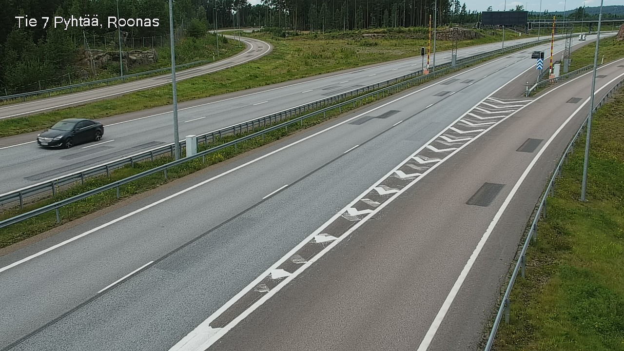 Weather Camera Image Road 7 Pyhtää, Roonas, Pyhtää, Kymenlaakso