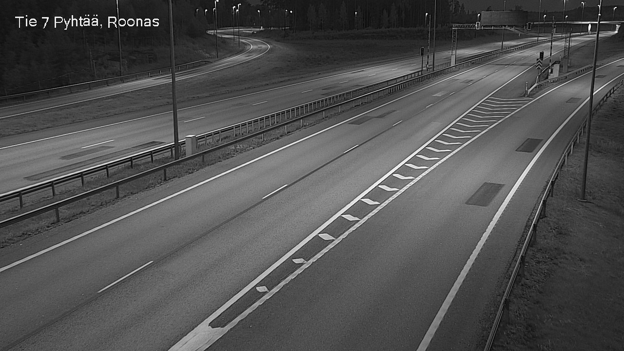 Weather Camera Image Väg 7 Pyttis, Rånäs, Pyhtää, Kymenlaakso