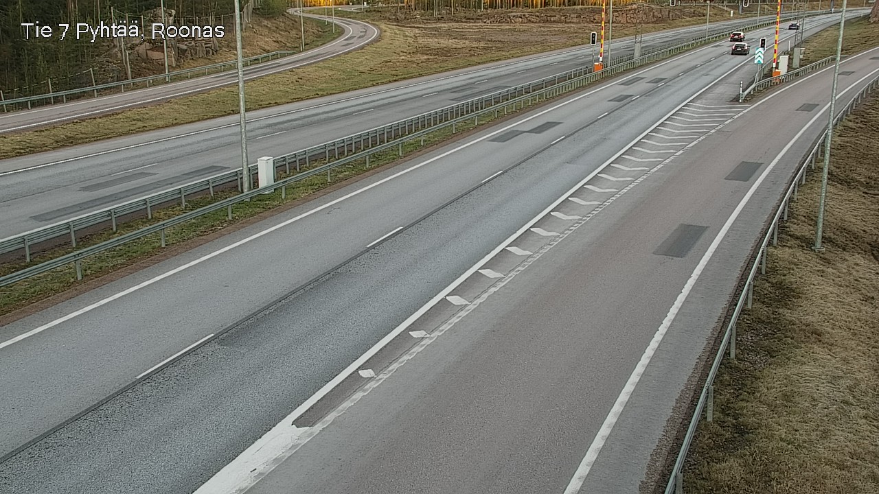 Weather Camera Image Väg 7 Pyttis, Rånäs, Pyhtää, Kymenlaakso