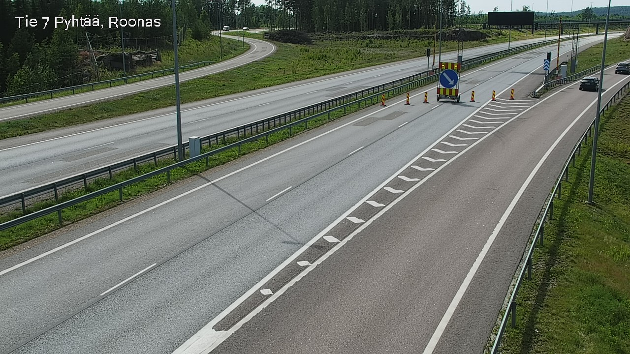 Kelikamerat Kuva Tie 7 Pyhtää, Roonas, Pyhtää, Kymenlaakso