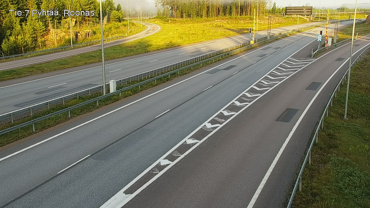 Kelikamerat Kuva Tie 7 Pyhtää, Roonas, Pyhtää, Kymenlaakso