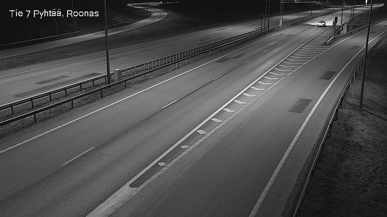 Weather Camera Image Väg 7 Pyttis, Rånäs, Pyhtää, Kymenlaakso