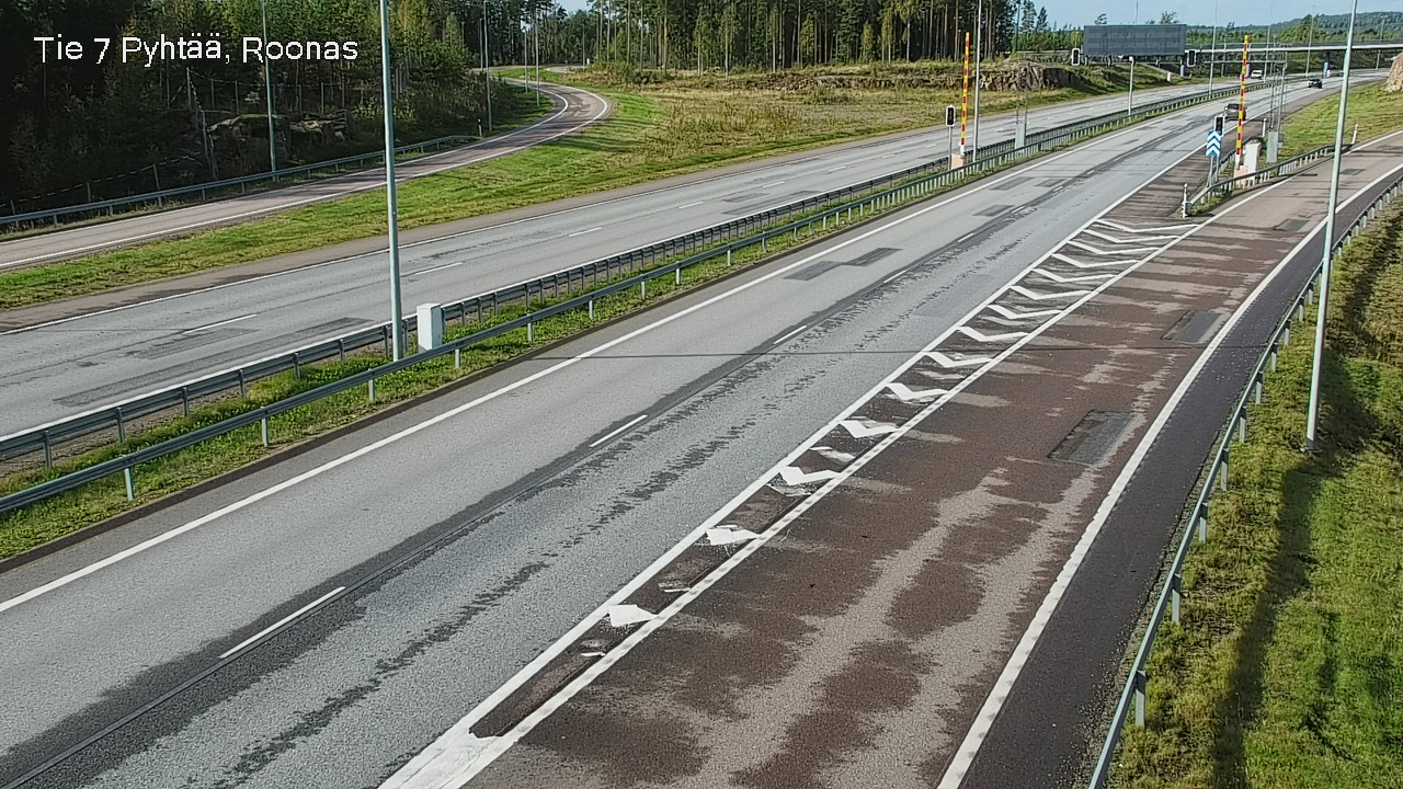 Kelikamerat Kuva Tie 7 Pyhtää, Roonas, Pyhtää, Kymenlaakso