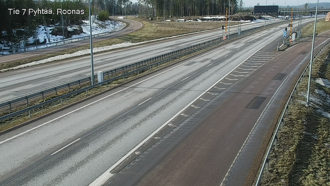 Weather Camera Image Road 7 Pyhtää, Roonas, Pyhtää, Kymenlaakso