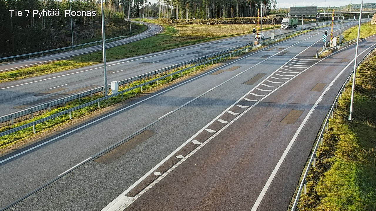 Kelikamerat Kuva Tie 7 Pyhtää, Roonas, Pyhtää, Kymenlaakso