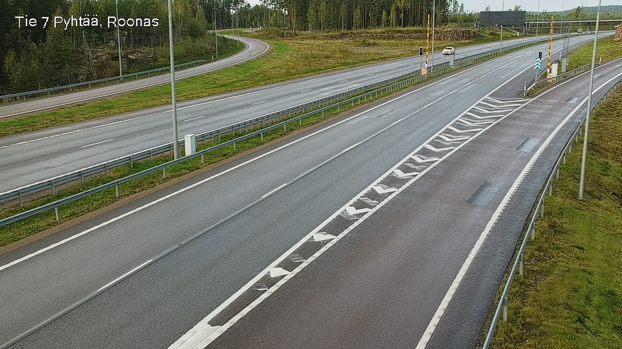 Weather Camera Image Road 7 Pyhtää, Roonas, Pyhtää, Kymenlaakso