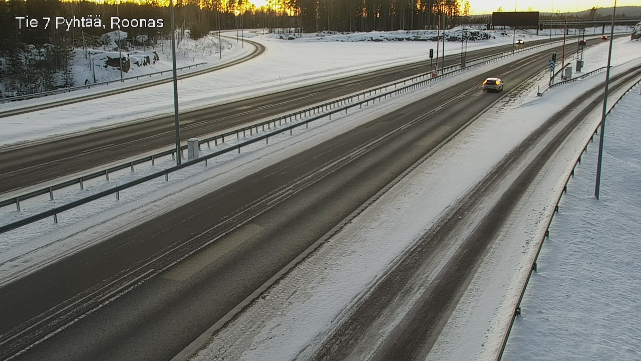 Kelikamerat Kuva Tie 7 Pyhtää, Roonas, Pyhtää, Kymenlaakso