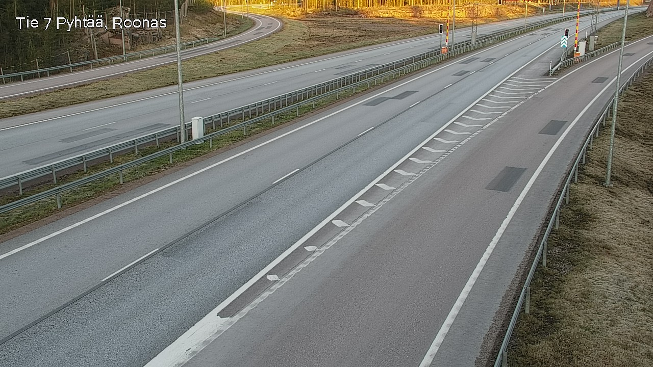 Weather Camera Image Road 7 Pyhtää, Roonas, Pyhtää, Kymenlaakso
