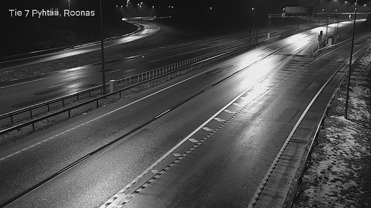 Weather Camera Image Väg 7 Pyttis, Rånäs, Pyhtää, Kymenlaakso