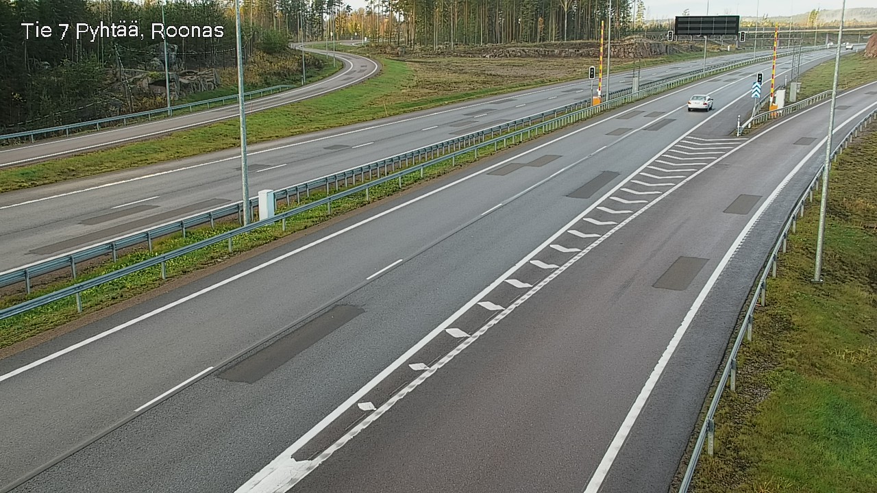 Kelikamerat Kuva Tie 7 Pyhtää, Roonas, Pyhtää, Kymenlaakso