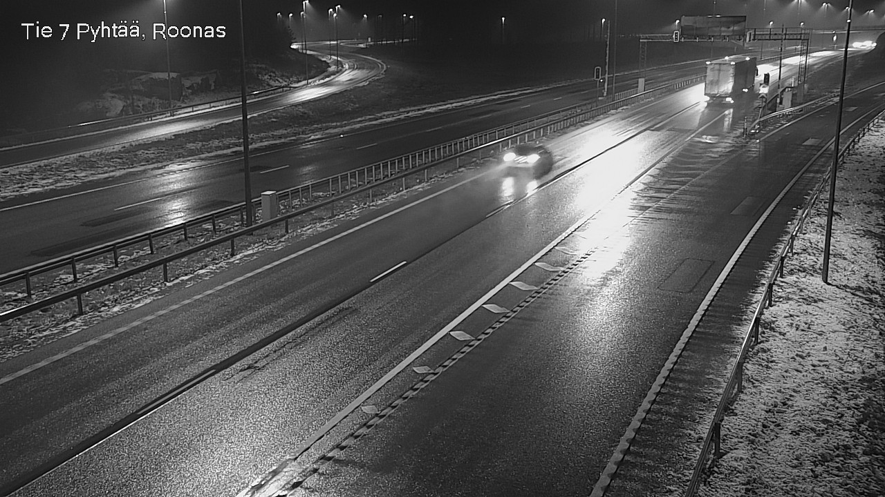Weather Camera Image Väg 7 Pyttis, Rånäs, Pyhtää, Kymenlaakso