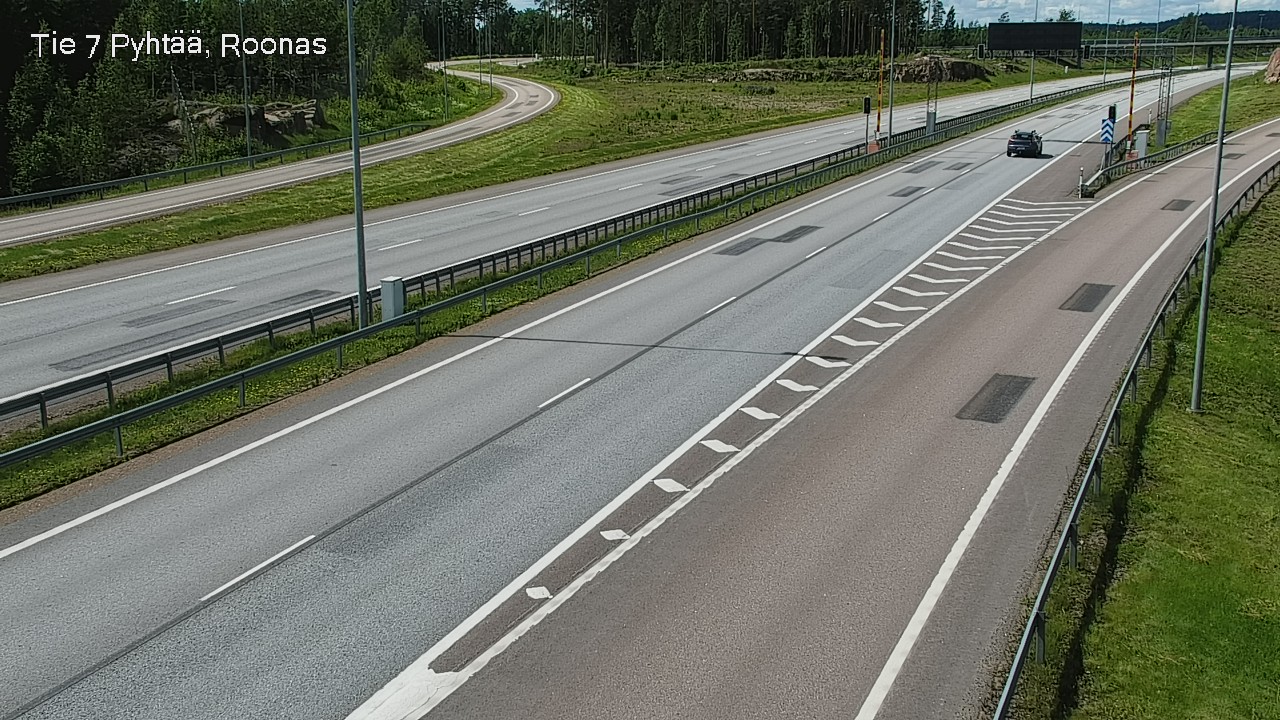 Kelikamerat Kuva Tie 7 Pyhtää, Roonas, Pyhtää, Kymenlaakso