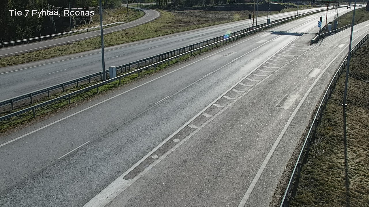 Weather Camera Image Väg 7 Pyttis, Rånäs, Pyhtää, Kymenlaakso