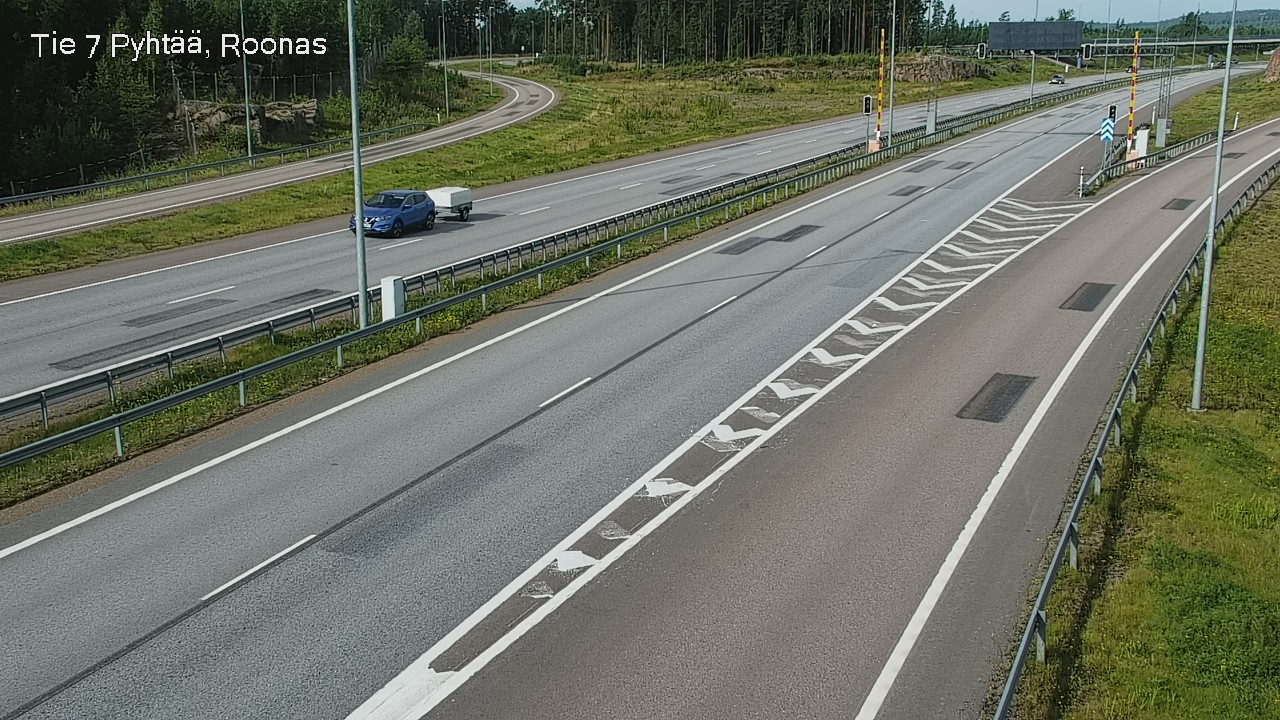 Weather Camera Image Road 7 Pyhtää, Roonas, Pyhtää, Kymenlaakso