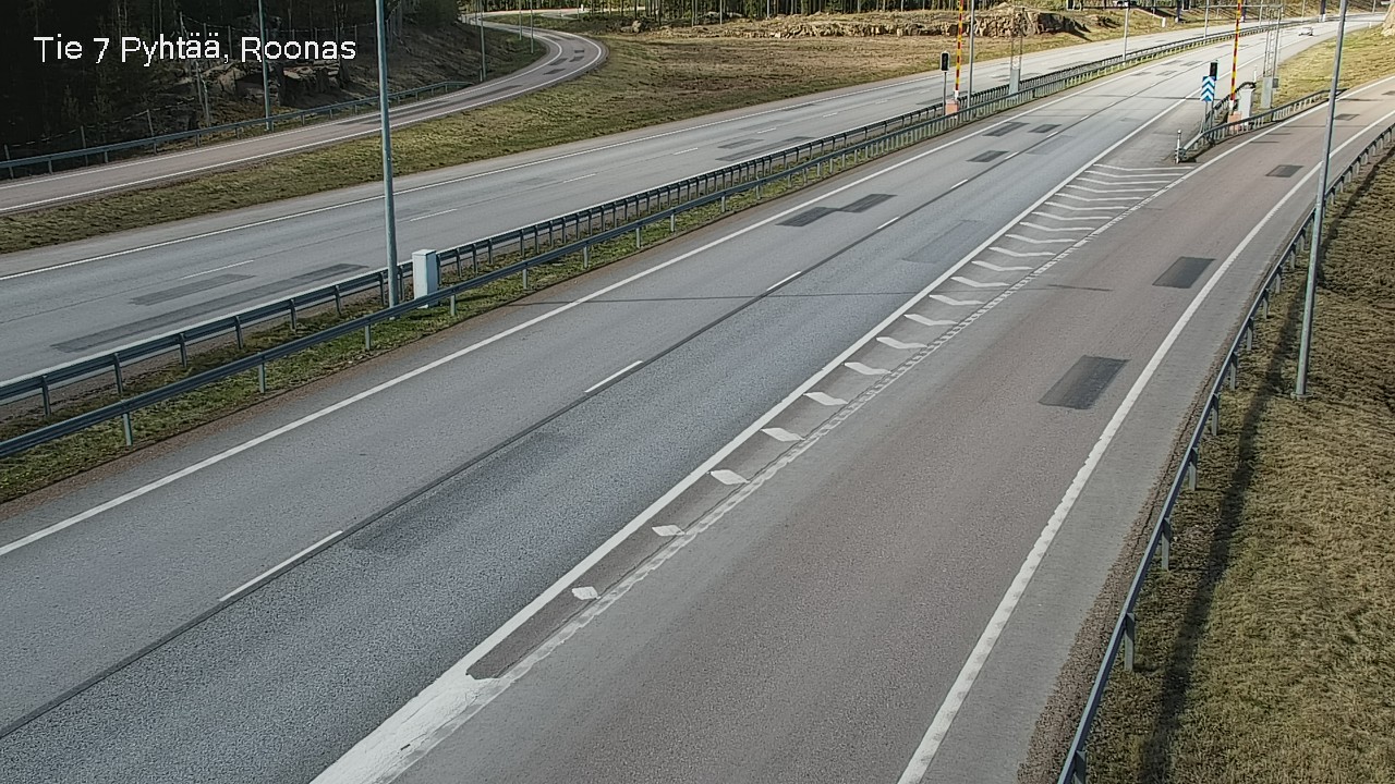 Weather Camera Image Väg 7 Pyttis, Rånäs, Pyhtää, Kymenlaakso