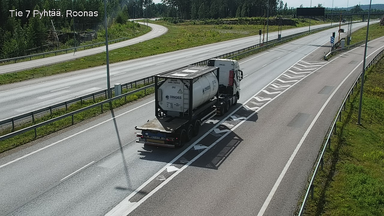 Kelikamerat Kuva Tie 7 Pyhtää, Roonas, Pyhtää, Kymenlaakso