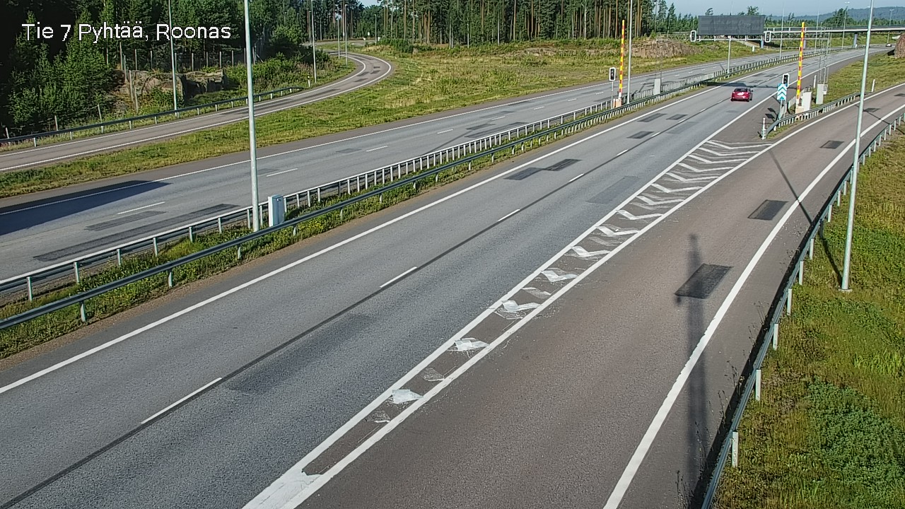 Weather Camera Image Road 7 Pyhtää, Roonas, Pyhtää, Kymenlaakso