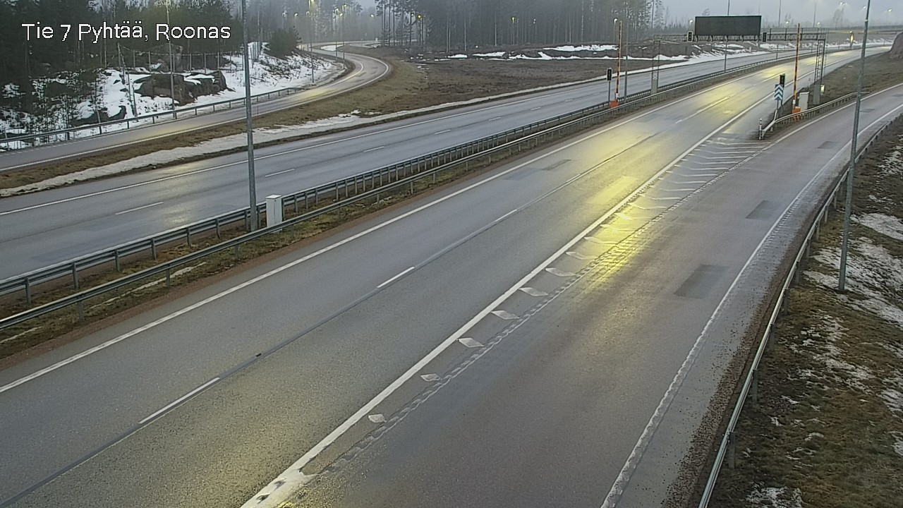 Kelikamerat Kuva Tie 7 Pyhtää, Roonas, Pyhtää, Kymenlaakso