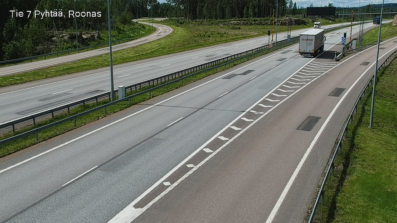 Kelikamerat Kuva Tie 7 Pyhtää, Roonas, Pyhtää, Kymenlaakso