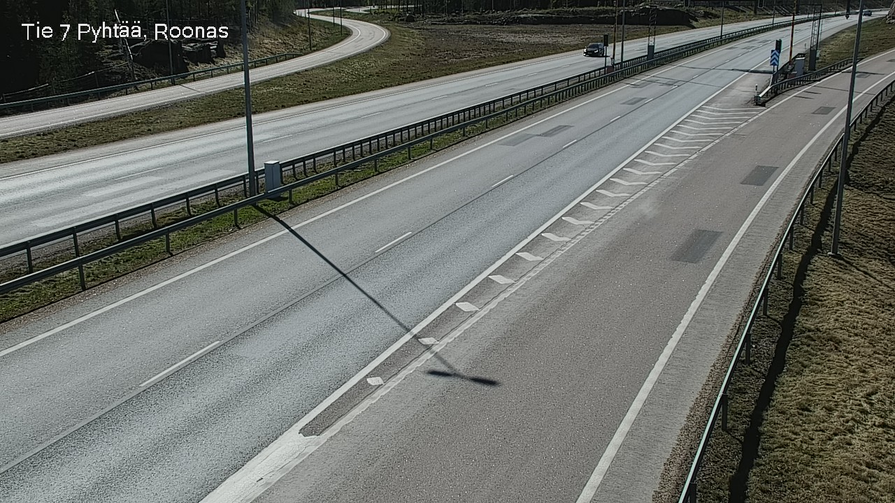 Weather Camera Image Väg 7 Pyttis, Rånäs, Pyhtää, Kymenlaakso