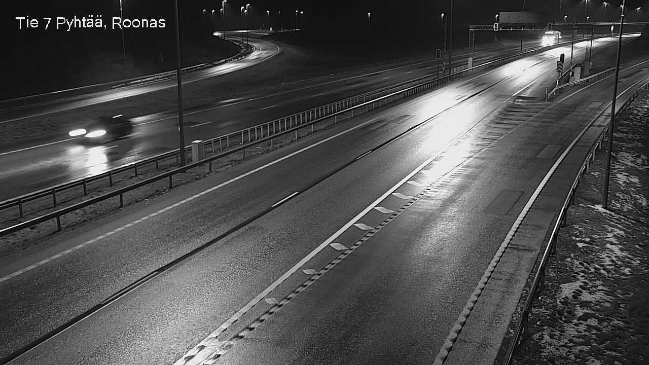 Weather Camera Image Väg 7 Pyttis, Rånäs, Pyhtää, Kymenlaakso