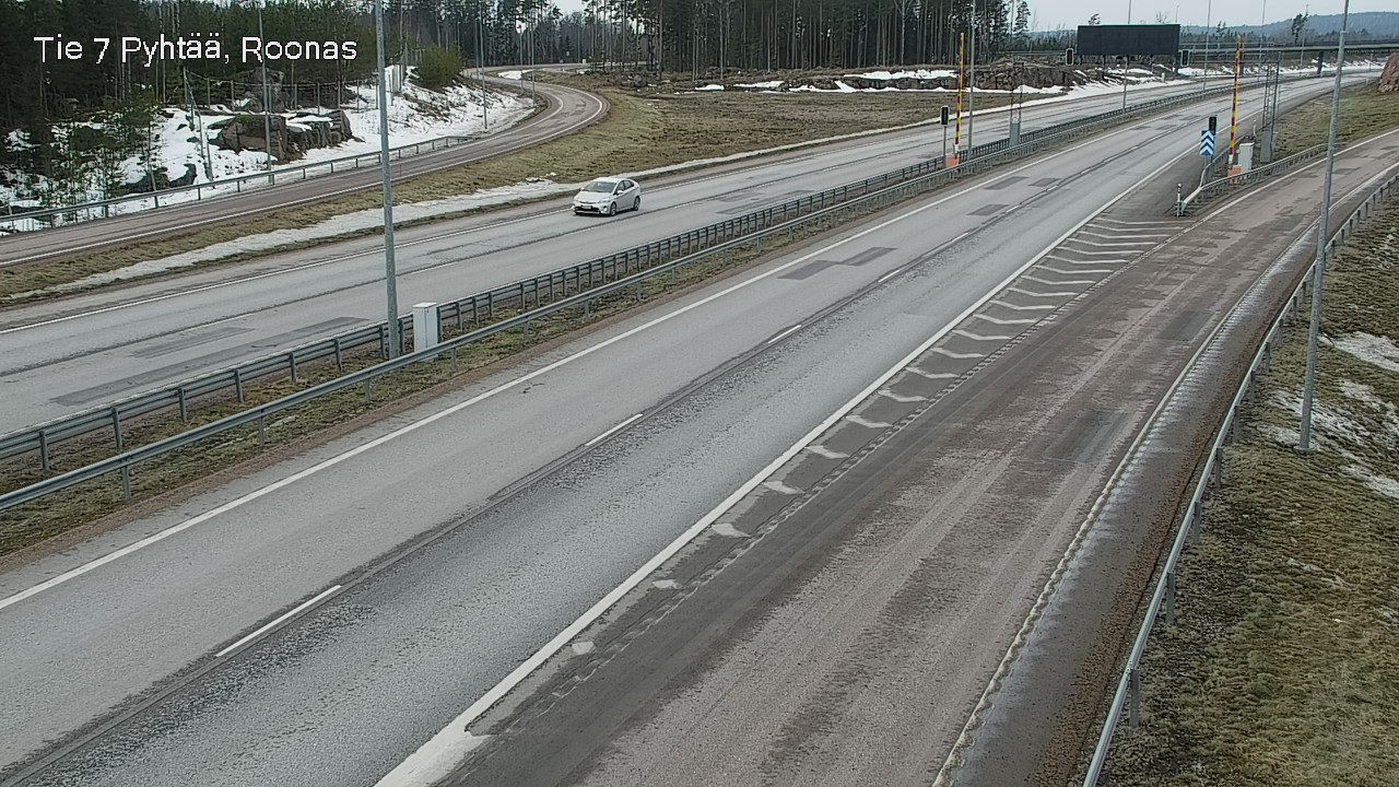 Weather Camera Image Road 7 Pyhtää, Roonas, Pyhtää, Kymenlaakso