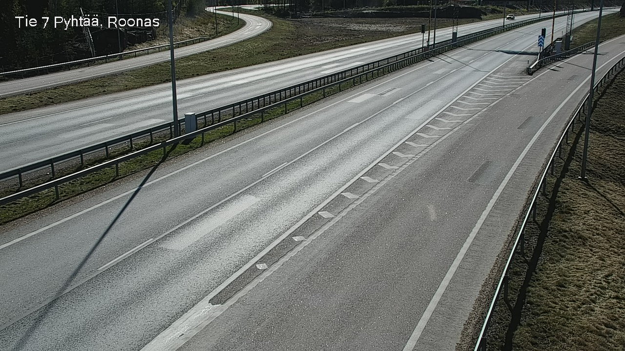 Weather Camera Image Väg 7 Pyttis, Rånäs, Pyhtää, Kymenlaakso