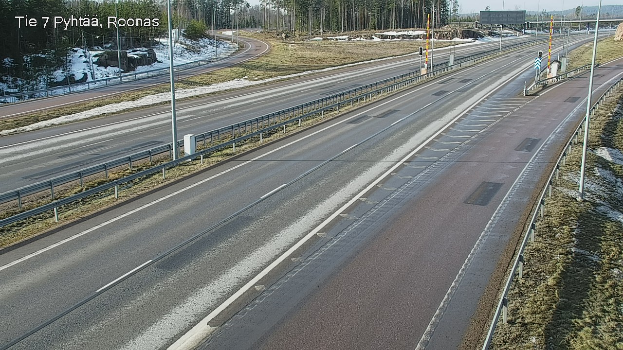 Weather Camera Image Road 7 Pyhtää, Roonas, Pyhtää, Kymenlaakso