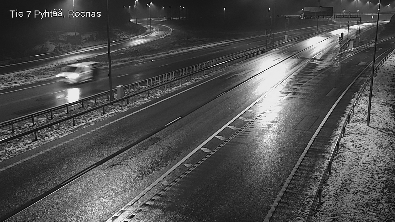 Weather Camera Image Väg 7 Pyttis, Rånäs, Pyhtää, Kymenlaakso