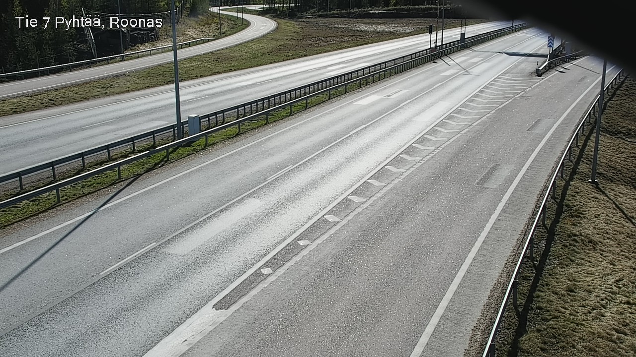 Weather Camera Image Väg 7 Pyttis, Rånäs, Pyhtää, Kymenlaakso