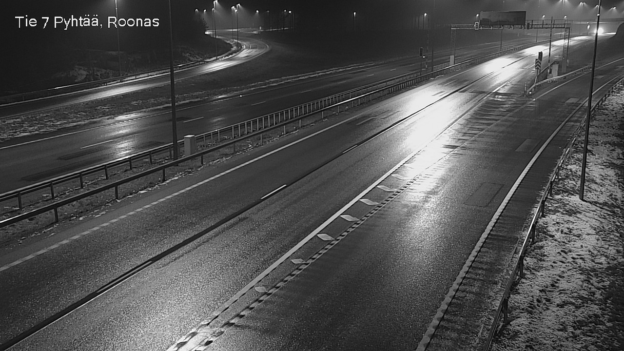 Weather Camera Image Väg 7 Pyttis, Rånäs, Pyhtää, Kymenlaakso