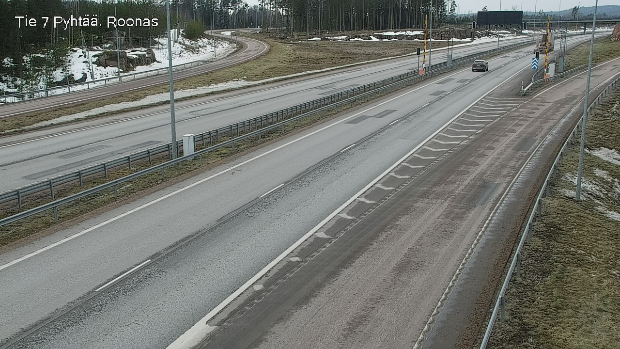 Weather Camera Image Road 7 Pyhtää, Roonas, Pyhtää, Kymenlaakso
