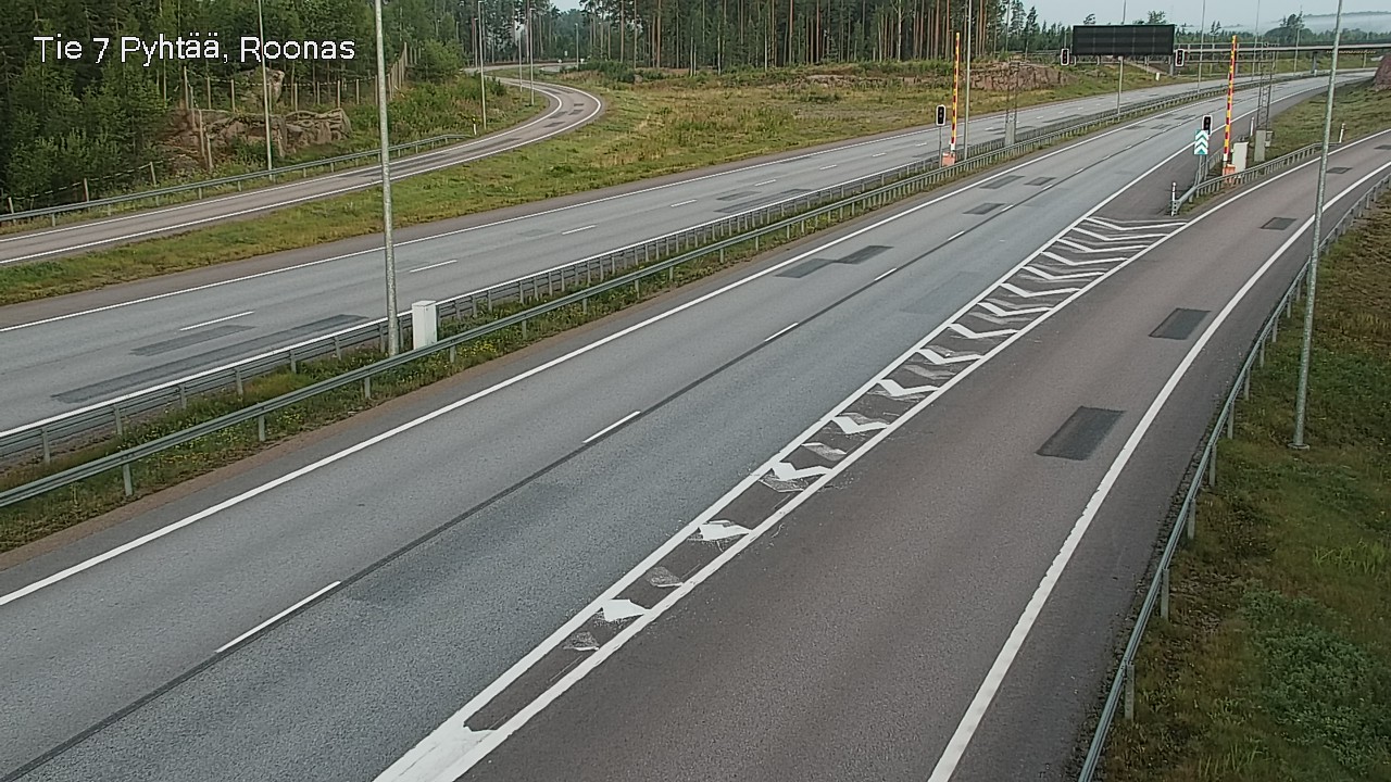 Kelikamerat Kuva Tie 7 Pyhtää, Roonas, Pyhtää, Kymenlaakso