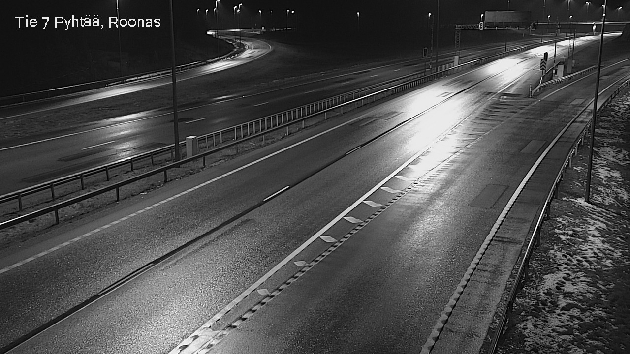 Weather Camera Image Väg 7 Pyttis, Rånäs, Pyhtää, Kymenlaakso