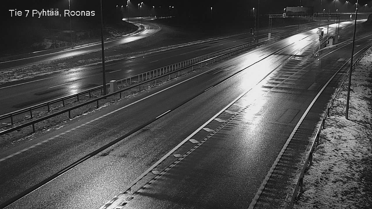 Weather Camera Image Väg 7 Pyttis, Rånäs, Pyhtää, Kymenlaakso