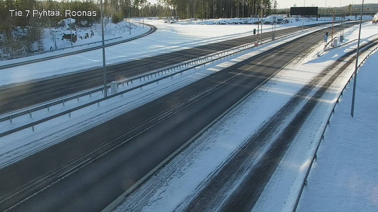 Kelikamerat Kuva Tie 7 Pyhtää, Roonas, Pyhtää, Kymenlaakso