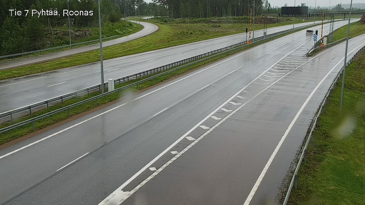 Weather Camera Image Road 7 Pyhtää, Roonas, Pyhtää, Kymenlaakso