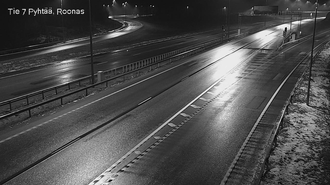 Weather Camera Image Väg 7 Pyttis, Rånäs, Pyhtää, Kymenlaakso