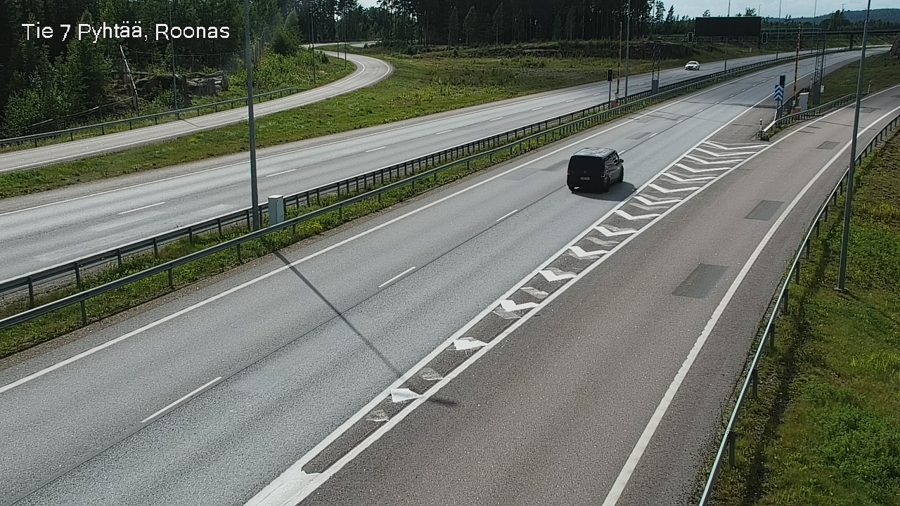 Kelikamerat Kuva Tie 7 Pyhtää, Roonas, Pyhtää, Kymenlaakso