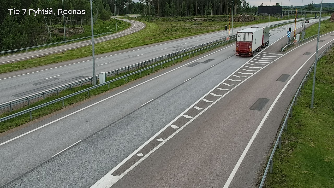 Kelikamerat Kuva Tie 7 Pyhtää, Roonas, Pyhtää, Kymenlaakso