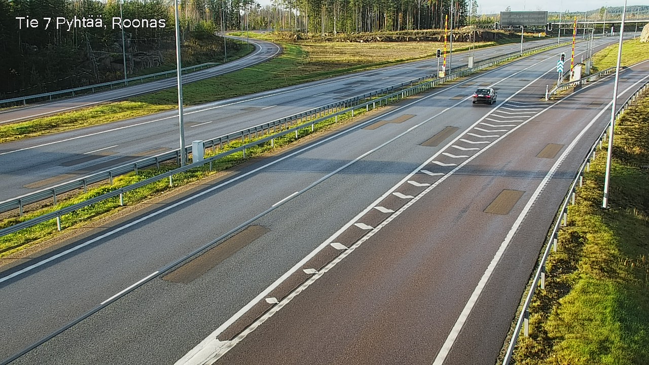 Kelikamerat Kuva Tie 7 Pyhtää, Roonas, Pyhtää, Kymenlaakso